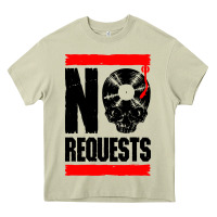 Mossy no requests dj turntable vinyl record Heavy Core Tee - linhVisuals