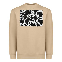 Mushroom distressed black glitter cowhide pattern Heavyweight Sweatshirt - RanaPortraitStore