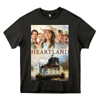 Asphalt heartland for men and women Heavy Core Tee - linhVisuals