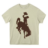 Mossy wyoming athletics Heavy Core Tee - linhVisuals