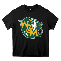 Black william and mary Heavy Core Tee - linhVisuals