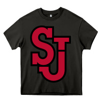 Asphalt st. john's red Heavy Core Tee - linhVisuals