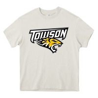 Cream towson tigers Heavy Core Tee - linhVisuals