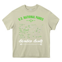 Mossy national parks adventure lover camping hiking camper fan t shirt Heavy Core Tee - linhVisuals