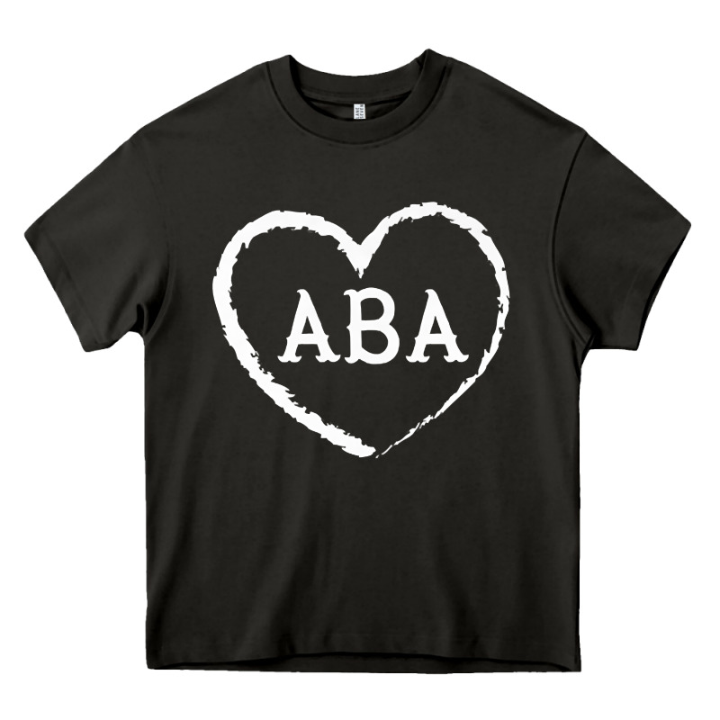 Aba Therapy Gift For Behavior Analyst  Womens Aba Premium T Shirt Heavy Core Tee by linhVisuals | Teevron