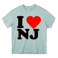 Arona i love nj Heavy Core Tee - linhVisuals