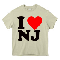 Mossy i love nj Heavy Core Tee - linhVisuals