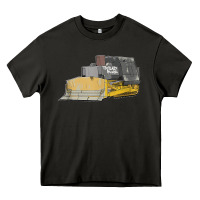 Asphalt killdozer tread back tank top Heavy Core Tee - linhVisuals