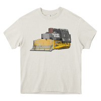 Cream killdozer tread back tank top Heavy Core Tee - linhVisuals