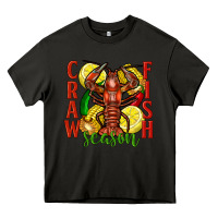 Asphalt Crawfish season Heavy Core Tee - FaDigitalArtStudio