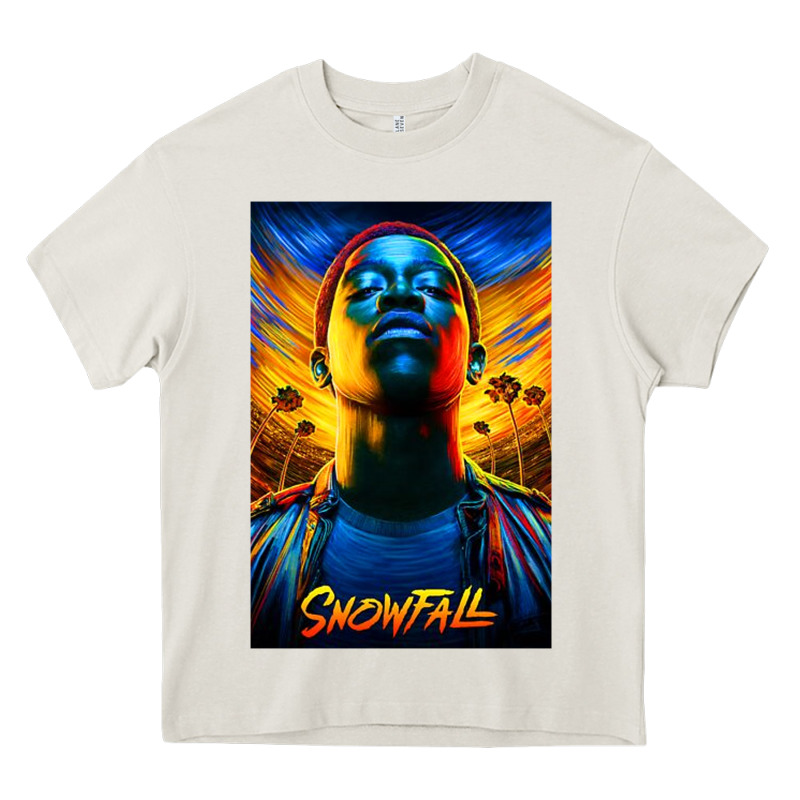 Snowfall Fx Tv Show Heavy Core Tee by linhVisuals | Teevron