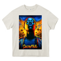 Cream snowfall fx tv show Heavy Core Tee - linhVisuals