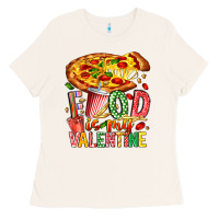 Bone Food Is My Valentine Ladies Tee - CowhideDigitalArt