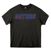 Asphalt GATORS BASEBALL Heavy Core Tee - linhVisuals