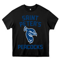 Black #st peters peacocks Heavy Core Tee - linhVisuals