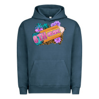 Pigment Midnight Navy hello 6th grade Urban Hoodie - RanaPortraitStore