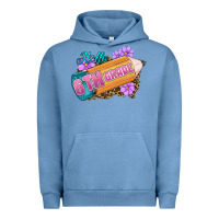 Pigment Pebble Blue hello 6th grade Urban Hoodie - RanaPortraitStore