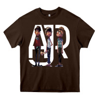 Chocolate Brown ajr [tb] Heavy Core Tee - linhVisuals