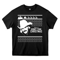 Black alan jackson ugly christmas [tb] Heavy Core Tee - linhVisuals