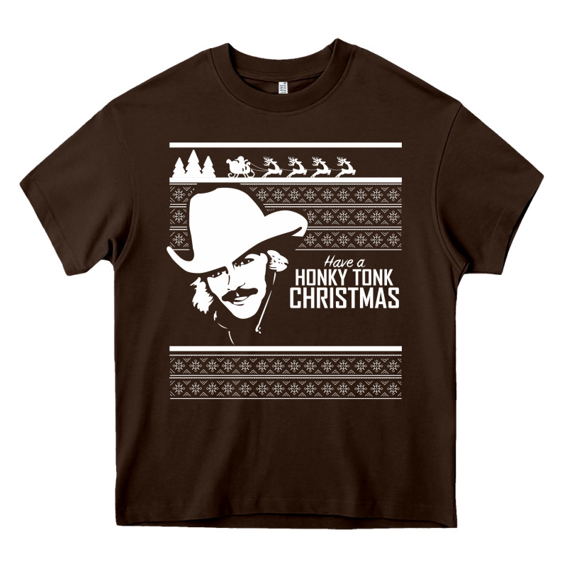 Alan Jackson Ugly Christmas [tb] Heavy Core Tee by linhVisuals | Teevron