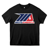 Black motoamerica Heavy Core Tee - linhVisuals