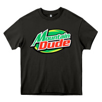 Asphalt #mountain dude Heavy Core Tee - linhVisuals