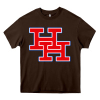 Chocolate Brown herbert hoover high school (west virginia) Heavy Core Tee - linhVisuals