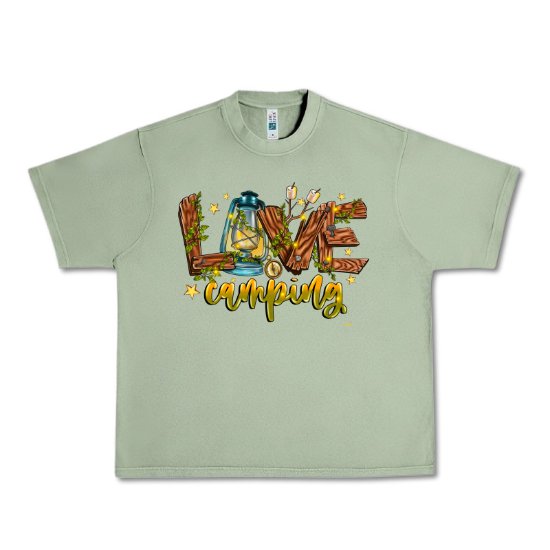 Love Camping Urban Heavy Tee by CowhideDigitalArt | Teevron