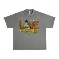 Tornado Love Camping Urban Heavy Tee - CowhideDigitalArt