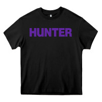 Black hunter college high school Heavy Core Tee - linhVisuals