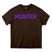 Chocolate Brown hunter college high school Heavy Core Tee - linhVisuals