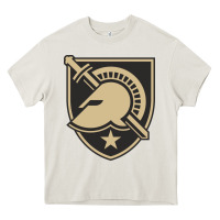 Cream army west point Heavy Core Tee - linhVisuals