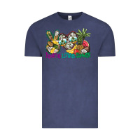 Vintage Denim Peace Love Summer Vintage Tee - CowhideDigitalArt