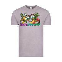 Vintage Zinc Peace Love Summer Vintage Tee - CowhideDigitalArt