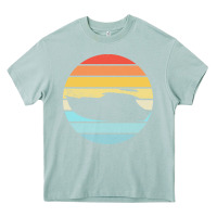 Arona boat t  shirt boat trip silhouette on a distressed retro sunset produc Heavy Core Tee - linhVisuals