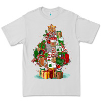 Dove Grey nurse christmas tree Premium Tee - FaDigitalArtStudio