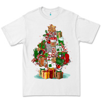 White nurse christmas tree Premium Tee - FaDigitalArtStudio