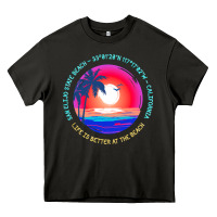 Asphalt san elijo state beach t  shirt san elijo state beach, encinitas, calif Heavy Core Tee - linhVisuals