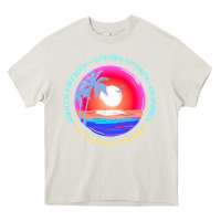 Cream san elijo state beach t  shirt san elijo state beach, encinitas, calif Heavy Core Tee - linhVisuals