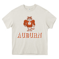 Cream auburn tigers 02 Heavy Core Tee - linhVisuals