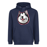 Navy husky Heavyweight Hoodie - Jasminsmagicworld