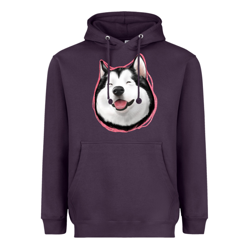 Husky Heavyweight Hoodie by Jasminsmagicworld | Teevron
