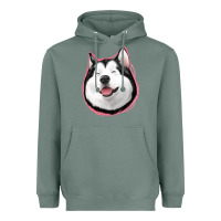 Sage husky Heavyweight Hoodie - Jasminsmagicworld