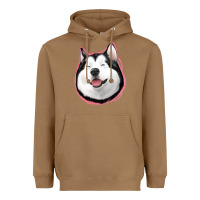 Toasted Coconut husky Heavyweight Hoodie - Jasminsmagicworld