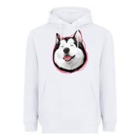 White husky Heavyweight Hoodie - Jasminsmagicworld