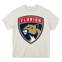 Cream the-florida-panthers-pen Heavy Core Tee - linhVisuals