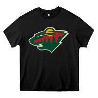 Black the-minnesota-wild-pen Heavy Core Tee - linhVisuals
