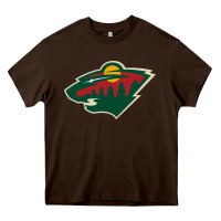 Chocolate Brown the-minnesota-wild-pen Heavy Core Tee - linhVisuals