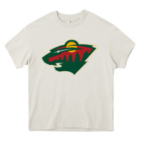 Cream the-minnesota-wild-pen Heavy Core Tee - linhVisuals