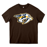 Chocolate Brown the-nashville-predators-pen Heavy Core Tee - linhVisuals